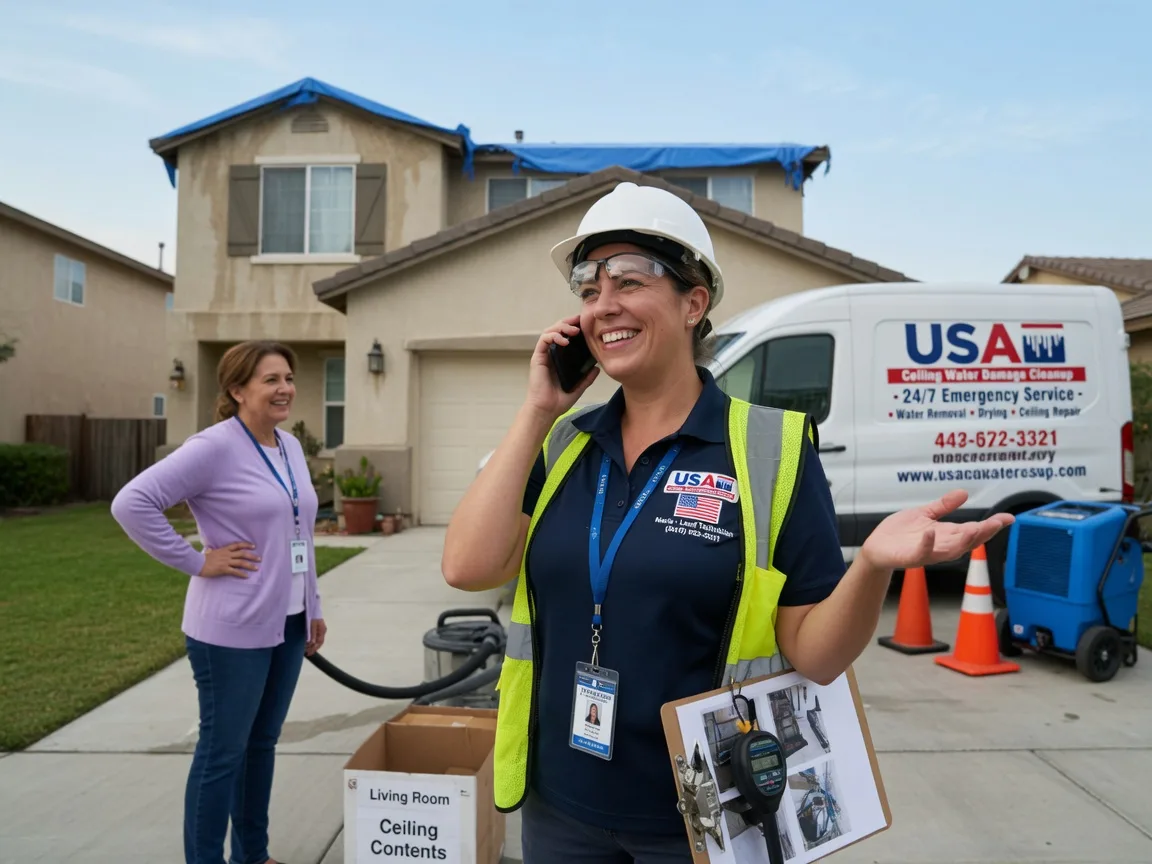 Ceiling Water Damage Restoration Grove, OK FAQs